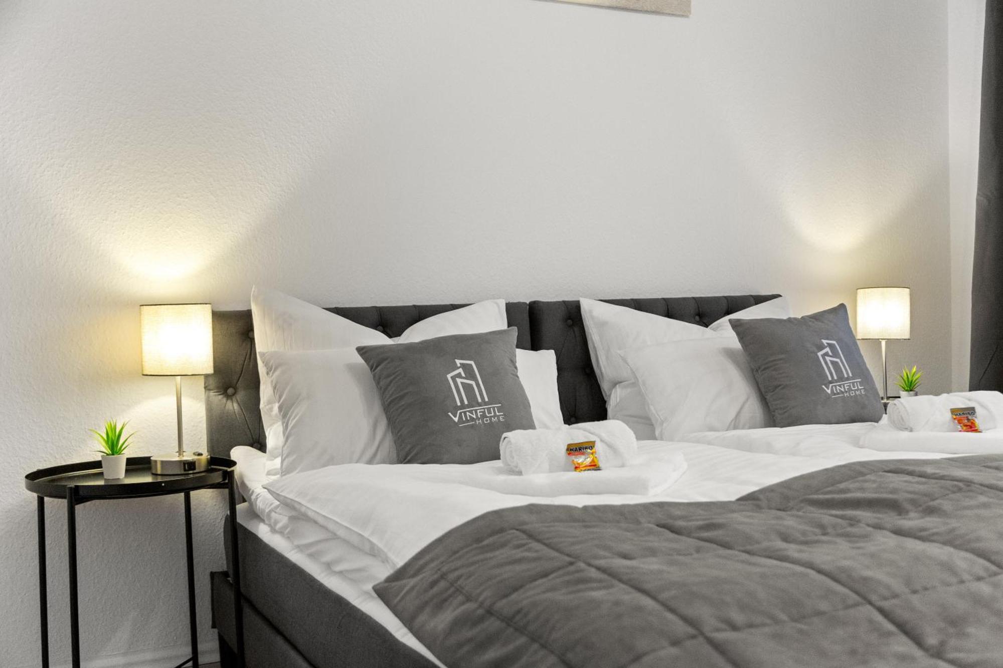 Vinful: Premium-Apartment Mit Balkon Und Parkplatz Mülheim an der Ruhr Eksteriør bilde
