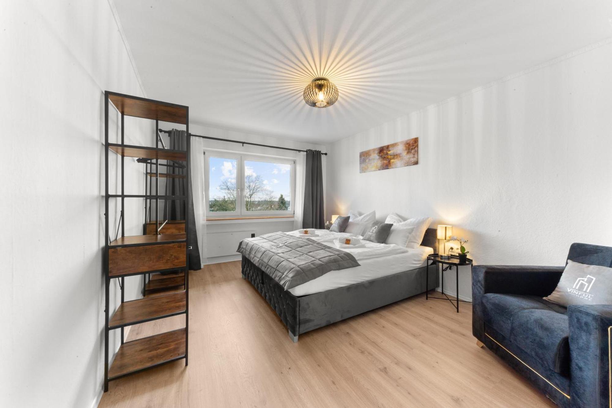 Vinful: Premium-Apartment Mit Balkon Und Parkplatz Mülheim an der Ruhr Eksteriør bilde