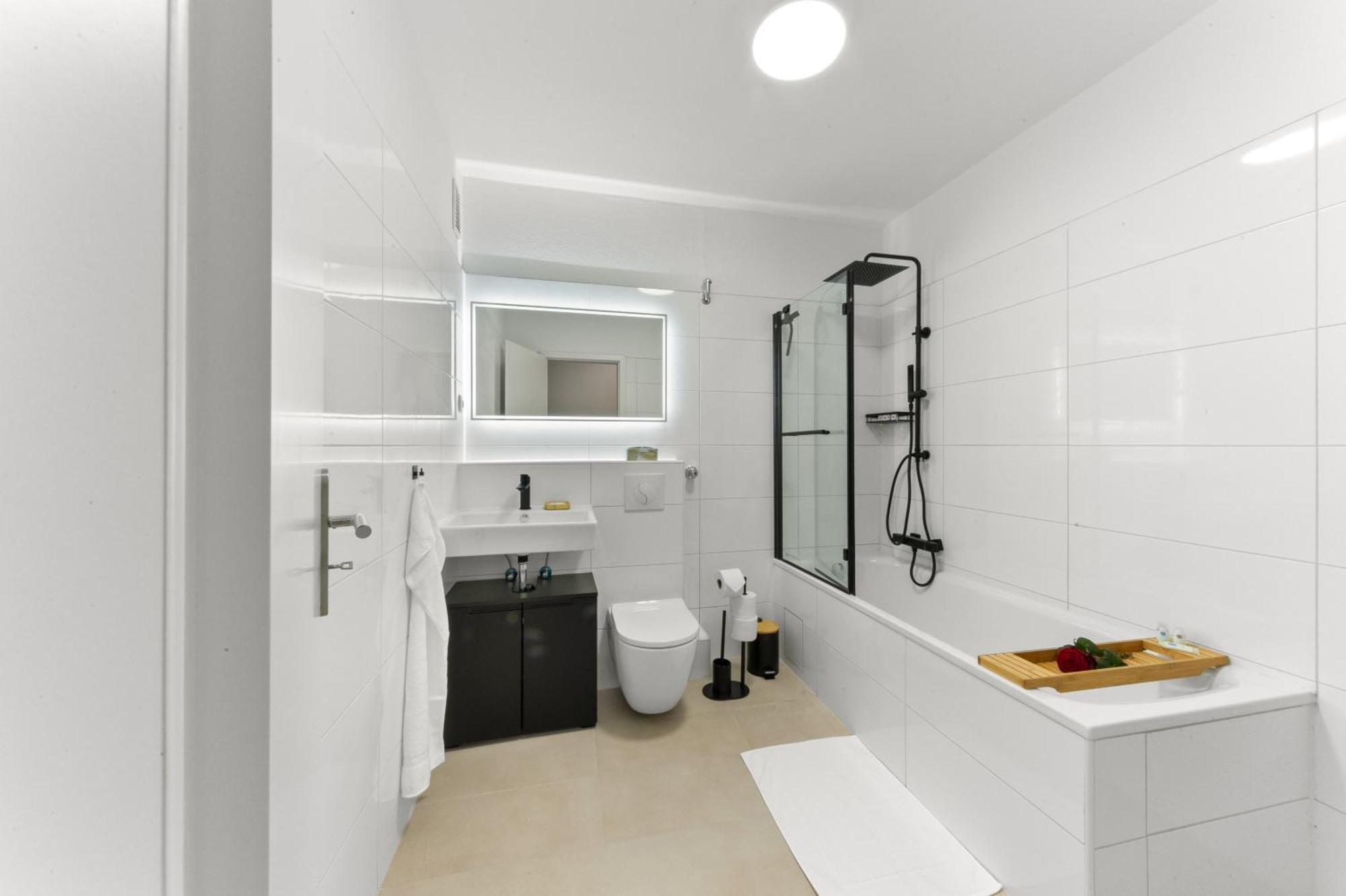 Vinful: Premium-Apartment Mit Balkon Und Parkplatz Mülheim an der Ruhr Eksteriør bilde
