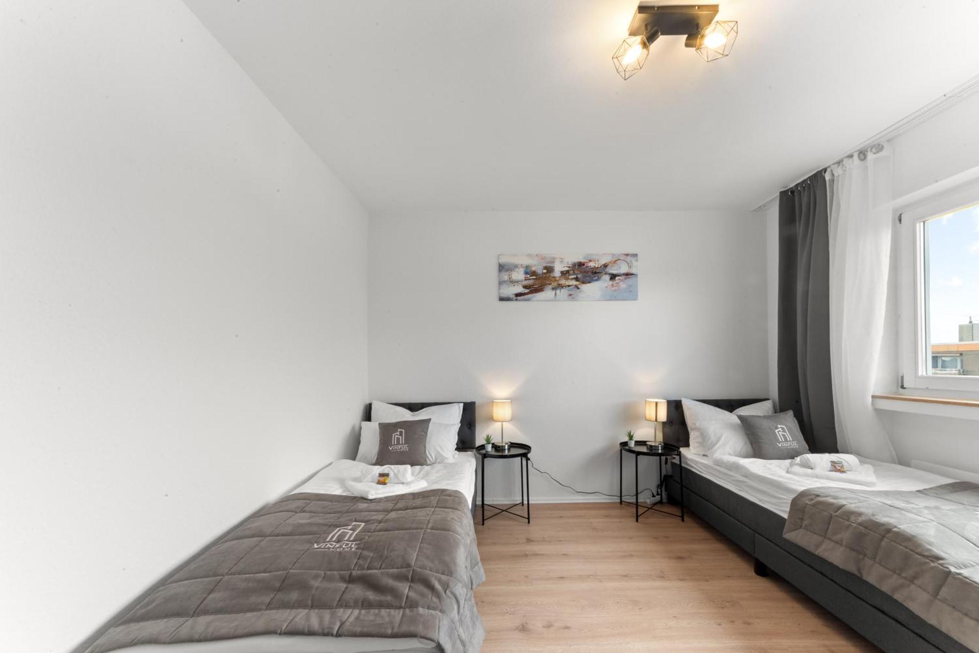 Vinful: Premium-Apartment Mit Balkon Und Parkplatz Mülheim an der Ruhr Eksteriør bilde
